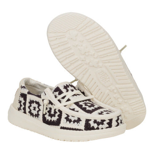 Wendy Youth Cottage Crochet - Black/Multi