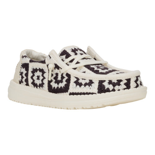 Wendy Youth Cottage Crochet - Black/Multi